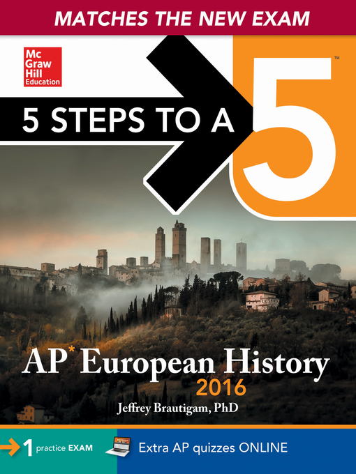 Cover image for 5 Steps to a 5 AP European History 2016 Edition